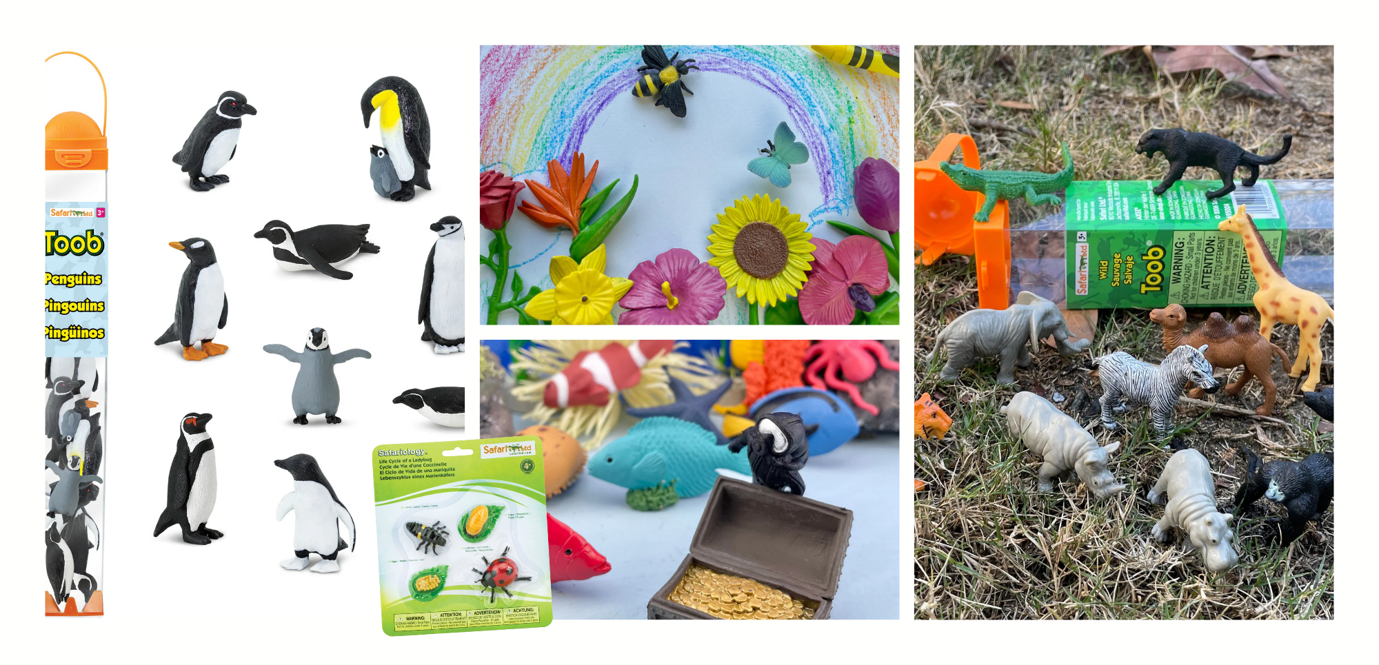 White Beige Minimalist Photo Collage Wraparound Mug-4_1